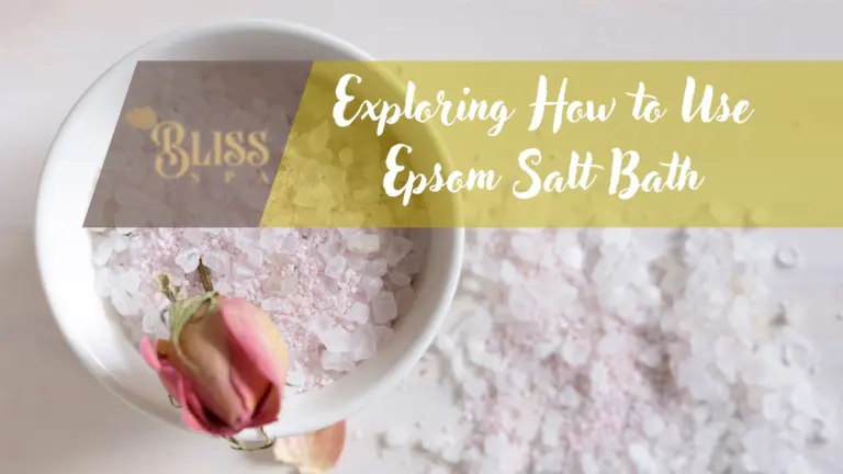 Exploring How to Use Epsom Salt Bath